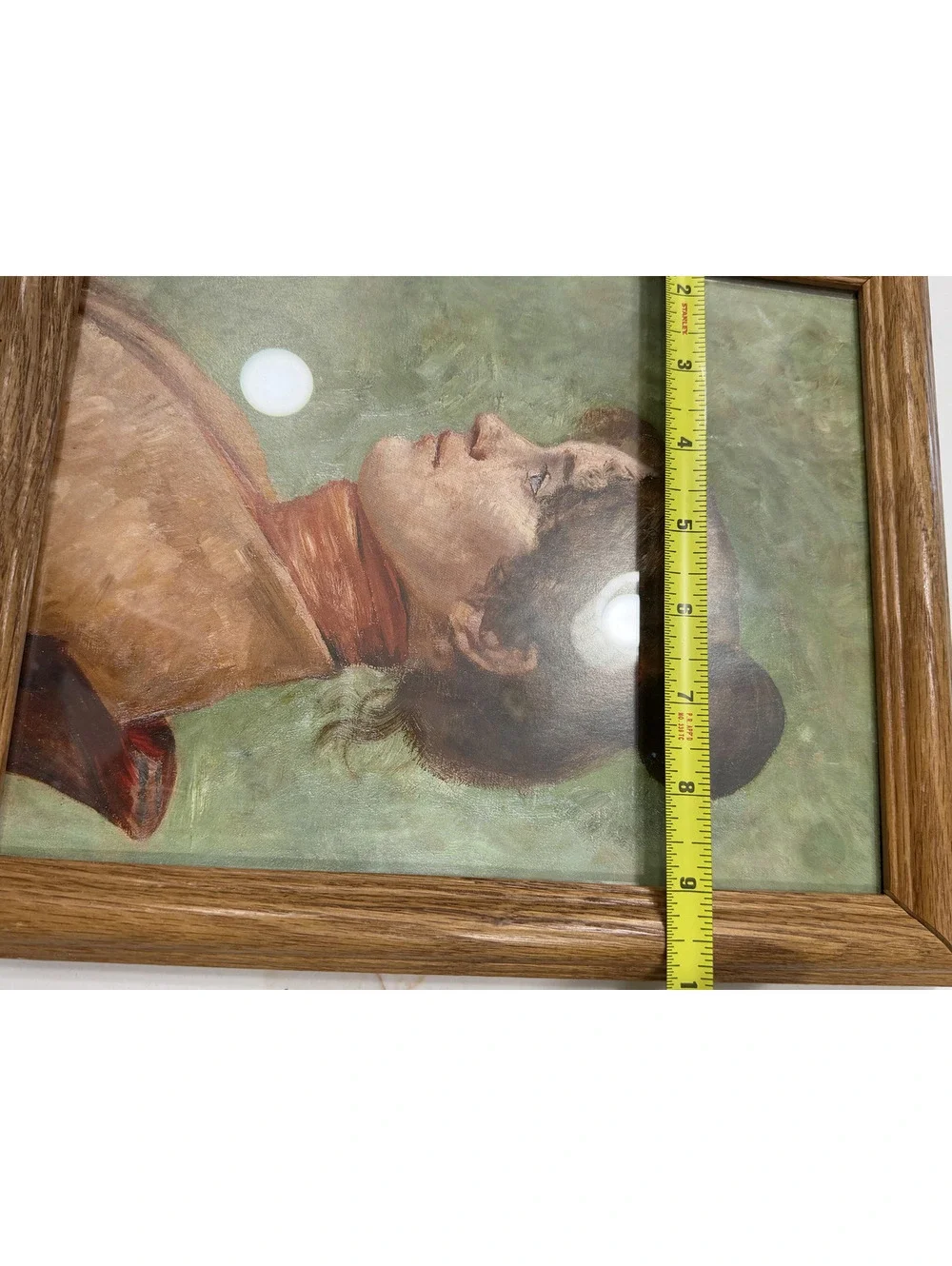 1902 Vintage Helene Donath German Artist oil hand painting wooden frame